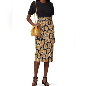 Hunter Bell Anthropologie Taylor Pencil Skirt Size 2 Fully Lined